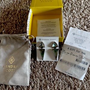 Kendra Scott RHOD Gray Illusion Earrings